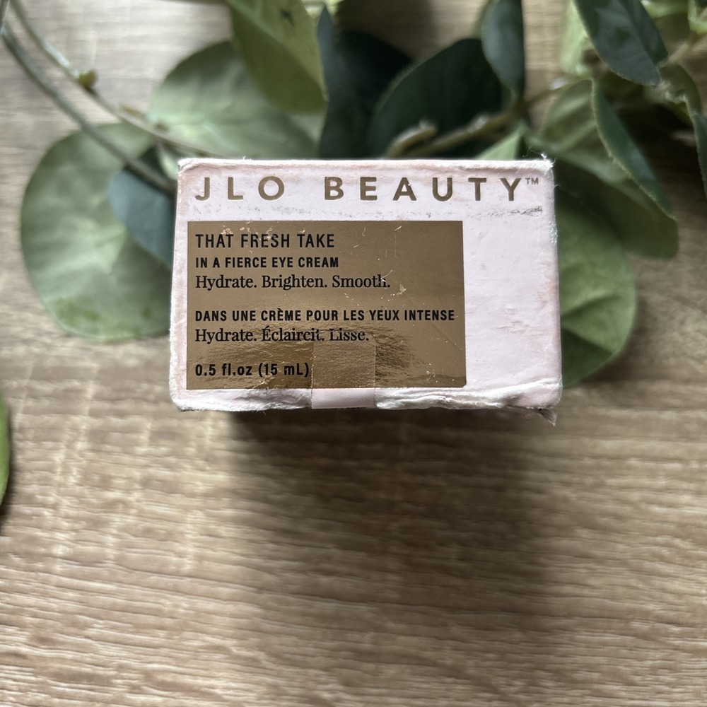 New JLO Beauty's That Fresh Take Eye Cream With HA Sealed Full Size $49 Retail